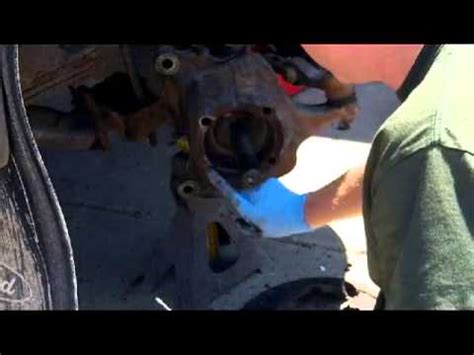 Work on the skidsteer and hub bearing replacement on the